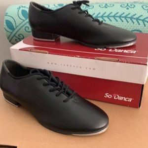 COPY - So Danca Leather Oxford Tap Shoes.